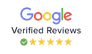 Google verified reviews badge